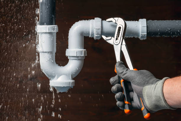 Professional Drain Cleaning technician working in Vader, WA